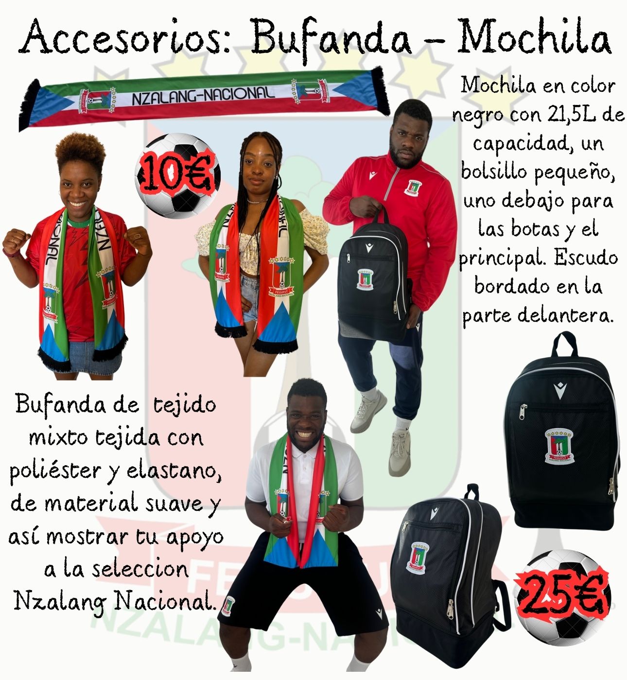 Bufanda Fans Nzalang Nacional